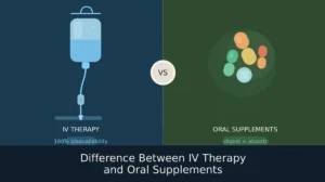 Difference Between IV Therapy and Oral Supplements